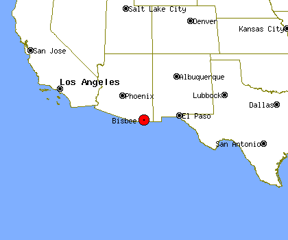 bisbee arizona map