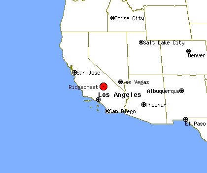 Ridgecrest Ca Map