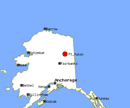 Fort Yukon Alaska Map Ft. Yukon Profile | Ft. Yukon Ak | Population, Crime, Map