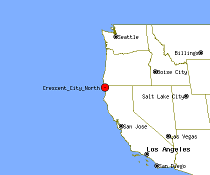 airport closest to crescent city ca
