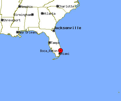Boca Raton Florida Map