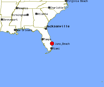 Juno Florida Map