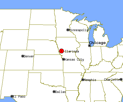 Clarinda Profile | Clarinda IA | Population, Crime, Map