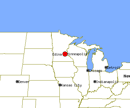 Edina,Minnesota location