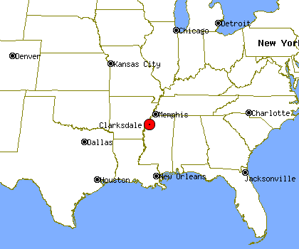 Clarksdale Profile | Clarksdale MS | Population, Crime, Map