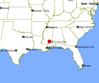 Ellisville Profile | Ellisville MS | Population, Crime, Map