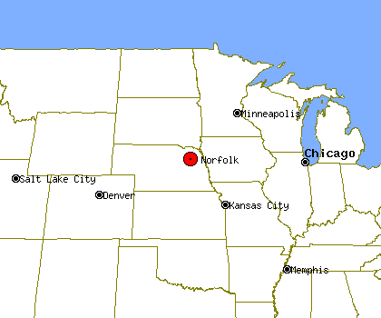 Norfolk Profile | Norfolk NE | Population, Crime, Map