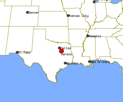  Kerens  Profile Kerens  TX  Population Crime Map