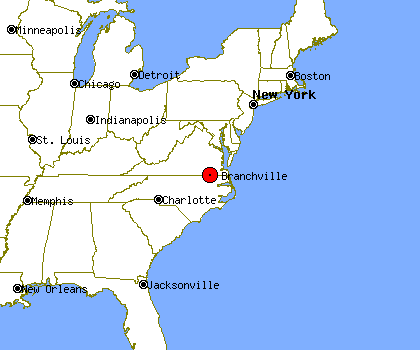 Branchville Profile | Branchville VA | Population, Crime, Map