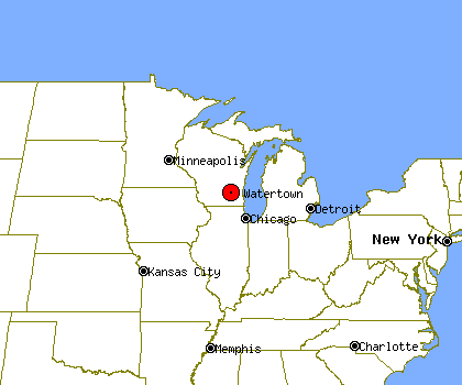 Watertown Profile | Watertown WI | Population, Crime, Map